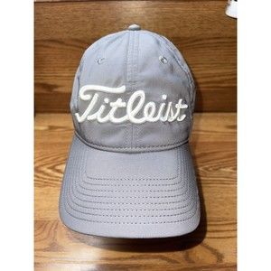 Titleist Pro V1 FJ Golf Performance Hat Adjustable Back Wolfe Grey